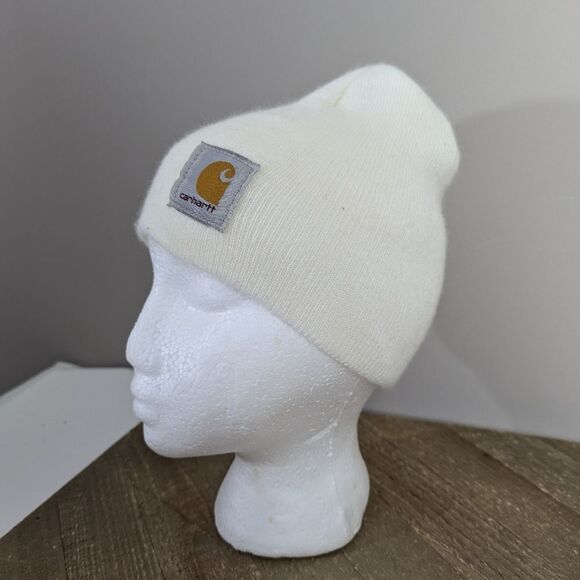 Carhartt Beanie in White - Picture 1 of 5